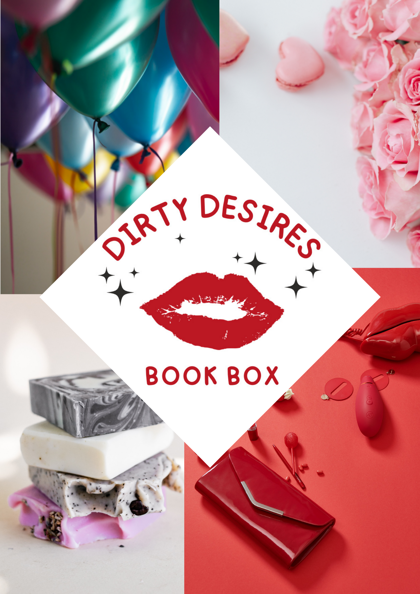 SUBSCRIPTION Dirty Desires Book Box - FEBRUARY BIRTHDAY BOX